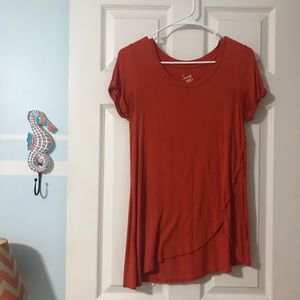 Size X-Small Orange Blouse Women’s Sweet Tea’s